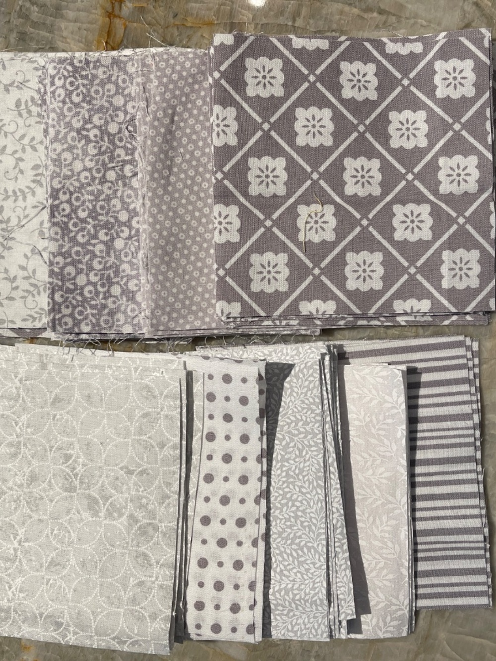 5" Inch Quilt Squares 122 count